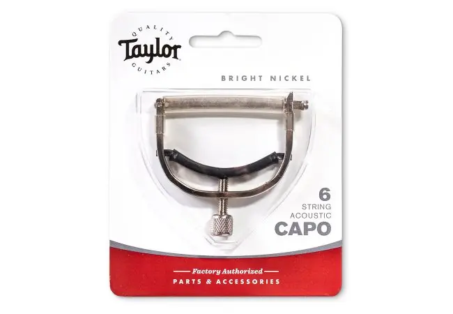 Taylor - 6-String Capo, Bright Nickel 80492 Budget