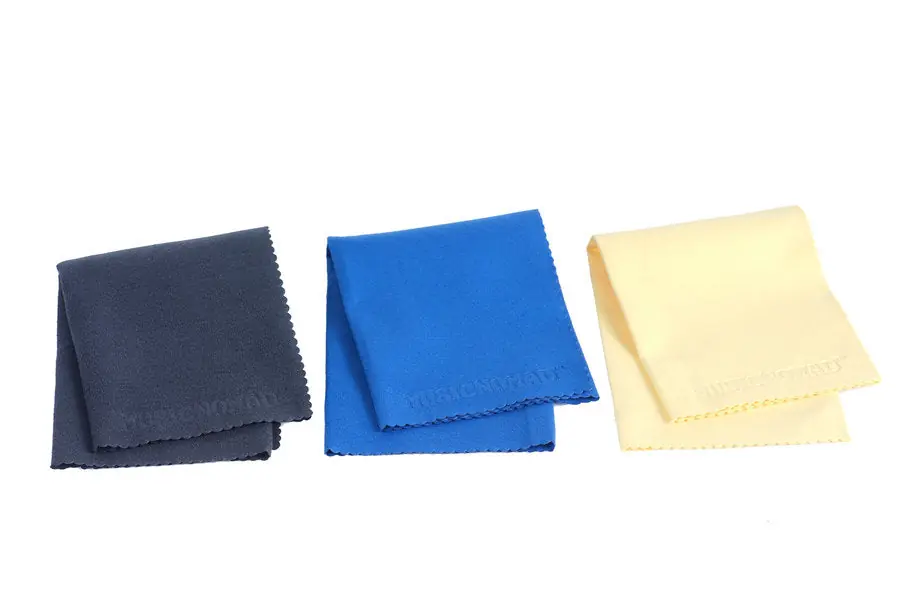 Order Now MusicNomad - Super-Soft Microfiber Suede Polishing Cloth - 3-Pack- MN203