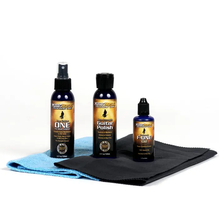 MusicNomad - Premium Guitar Care Kit - 5 pc- MN108 Money Back Guarantee