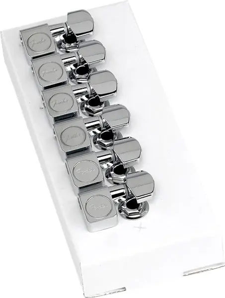 Fender - American Standard Series Stratocaster®/Telecaster® Tuning Machines Chrome (6) 0990820100 Sale