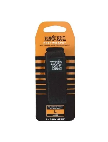 Warranty Included Ernie Ball - Ernie Ball Fretwraps by Gruv Gear - Large- 9614EB
