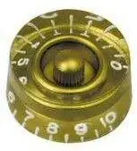 Gibson - See-Through Speed Knobs - Gold - SK020 Limited Edition