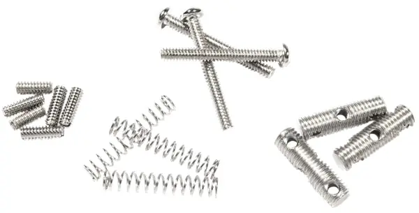 Fender - Pure Vintage '64 Telecaster® Saddle Kit - Nickel 099-2090-000 Fan Favorite