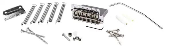Deal Fender - Pure Vintage Stratocaster® Tremolo Assembly - Nickel - 009-4247-049