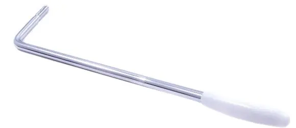 Fender - Squier® Affinity Series™ Tremolo Arm ('05-Present) – 0069969000 Chrome with White Tip Buy Today