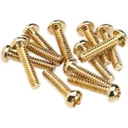Fender - Pickup and Selector Switch Mounting Screws (12) (Gold) – 0994926000 Bargain