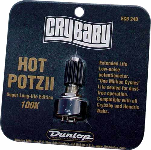 Trusted Brand Dunlop - ECB24B Potentiométre Hot Potz II Crybaby