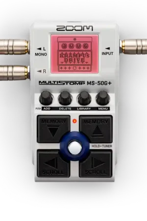 Zoom - MS-50G+ MultiStomp for Guitar Professional Grade