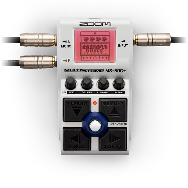 Zoom - MS-50G+ MultiStomp for Guitar Professional Grade