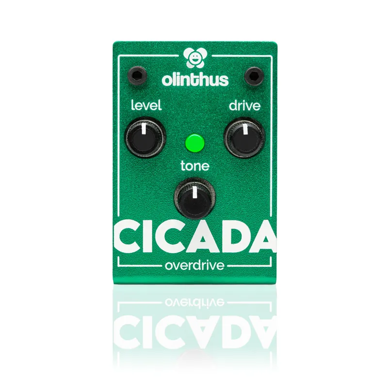 Olinthus - Cicada Overdrive – World's Smallest Guitar Effects Mini Pedal Hassle-Free Returns