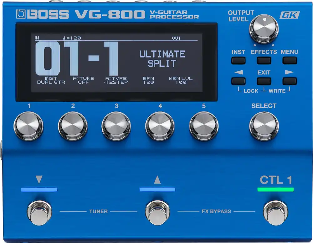 Order Now Boss -VG-800 - V-Guitar Processor