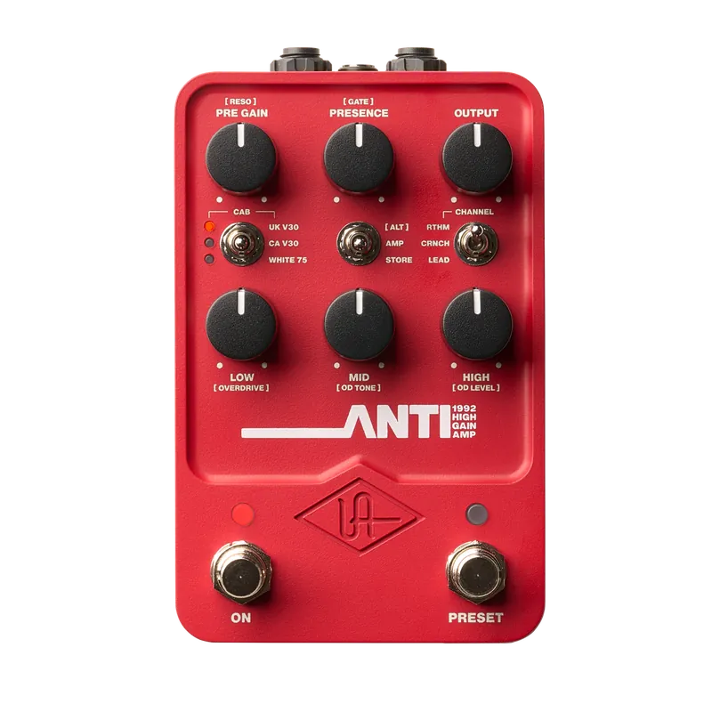 Hot Deal Universal Audio - UAFX Anti 1992 High Gain Amp