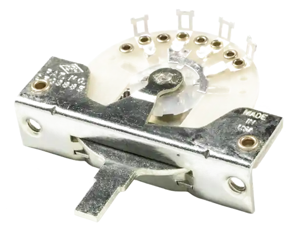 Fender - Pure Vintage 3-Position Pickup Selector Switch with Mounting Hardware - 003-8993-049 High Quality