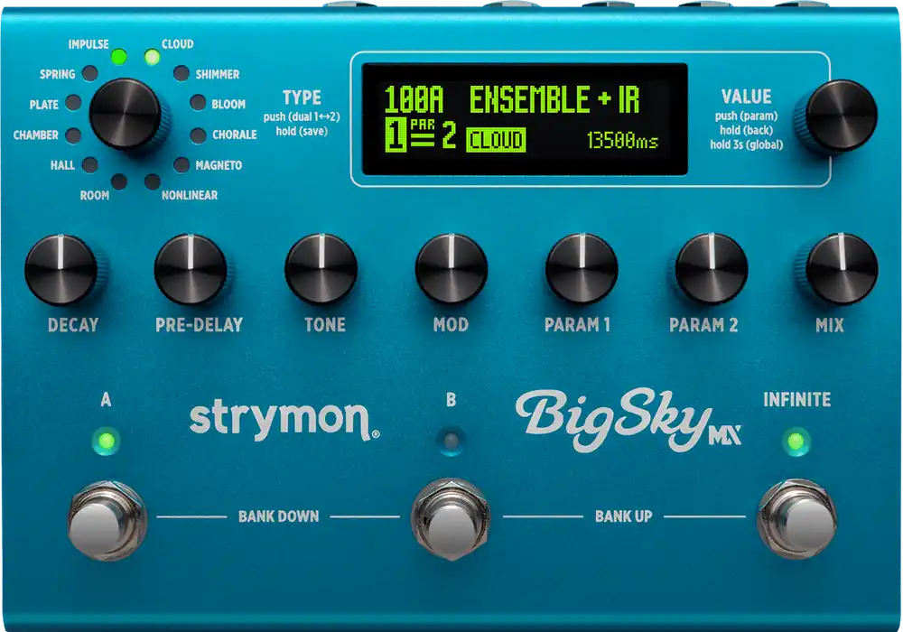 Worldwide Shipping Strymon - Big Sky MX - Z120-BSKY MX