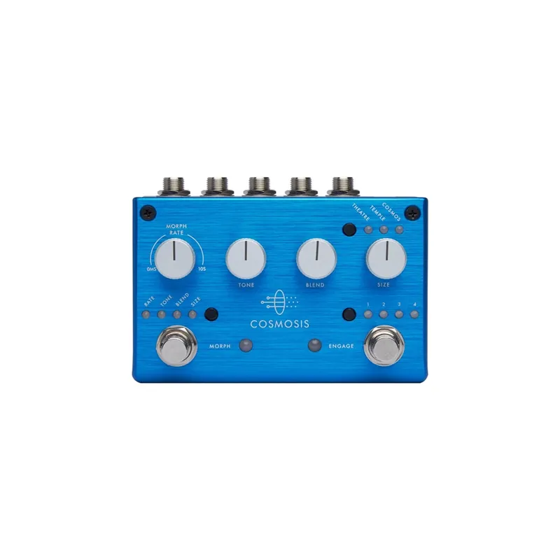 Pigtronix - Cosmosis Stereo Morphing Reverb Effects Pedal- COS New Release