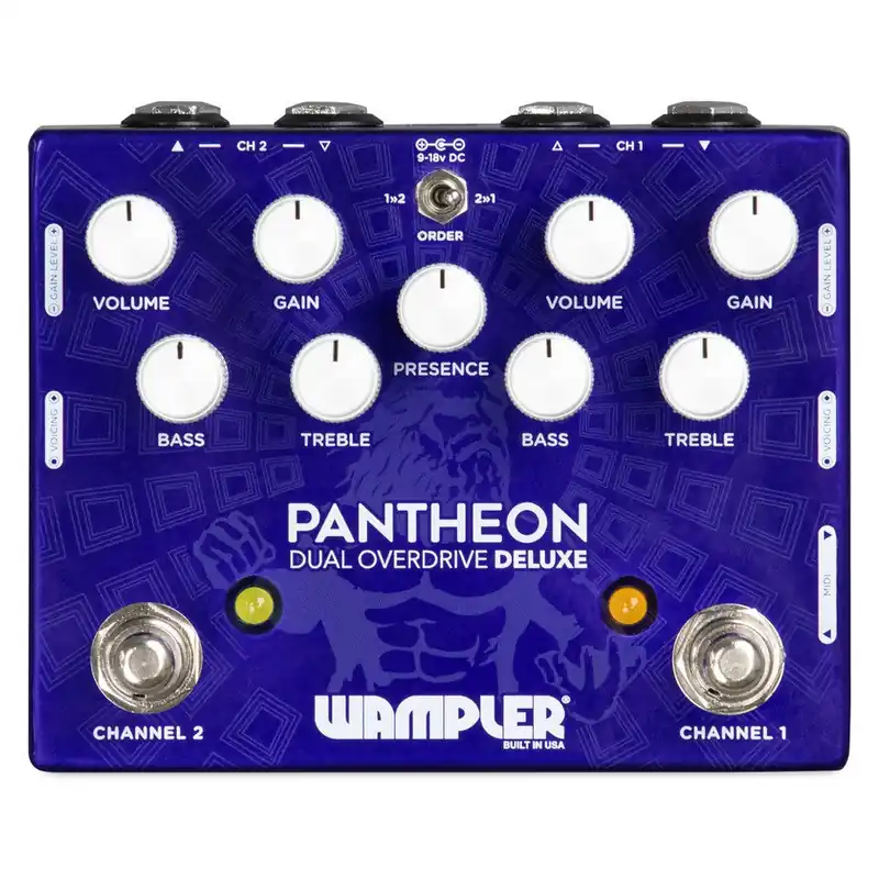Buy Today Wampler - Pantheon Deluxe Dual Overdrive