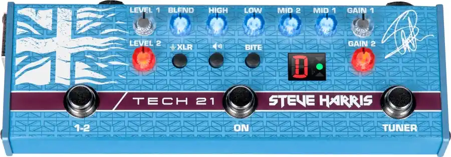 Limited Offer Tech21 - Sansamp -- Steve Harris SH1 Bass FX