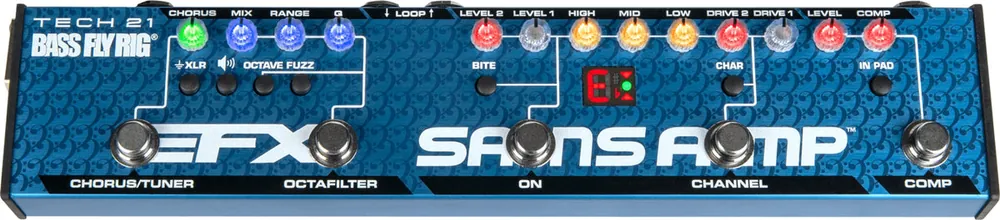 Exclusive Offer Tech21 - Sansamp -- Bass Fly Rig V2- FR-Bass-V2