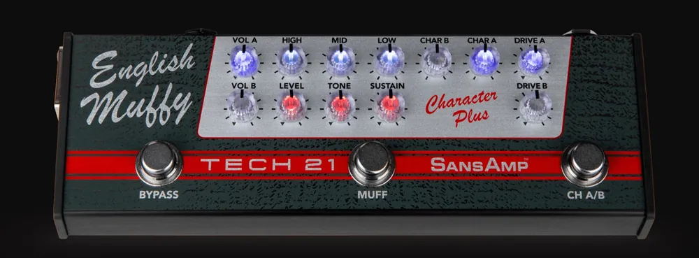 Factory Price Tech 21 NYC - SansAmp Character Plus Series - English Muffy