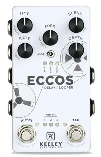 Keeley - ECCOS Delay Looper Fresh Stock