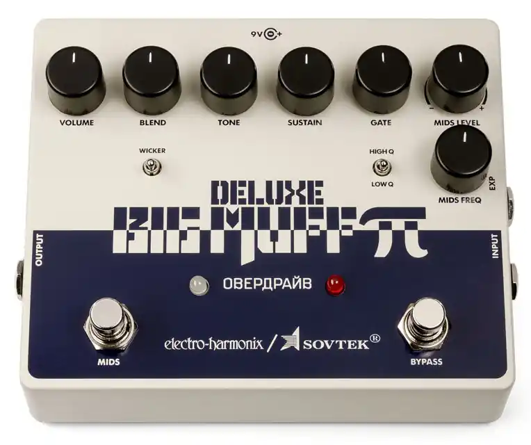 Electro-Harmonix - Sovtek Deluxe Big Muff Pi Distortion/Sustainer In Demand