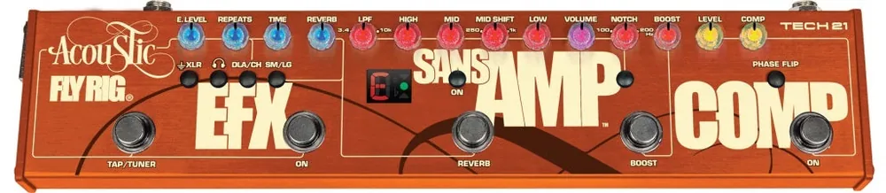 Tech 21 - SansAmp FlyRig Acoustic pedal One Day Deal