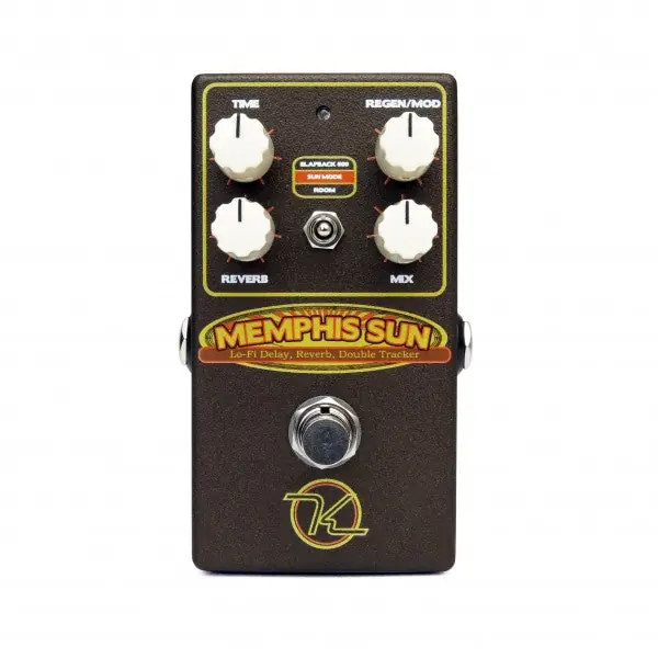 Keeley - Memphis Sun – Lo-Fi Reverb, Echo and Double-Tracker Brand New