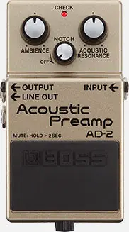 Boss - AD-2 Acoustic Preamp Popular
