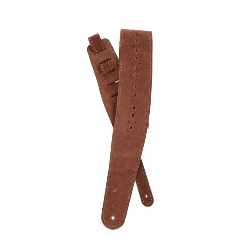 D'Addario Accessories - Vented Leather Guitar Strap25PRF05 Buy Online