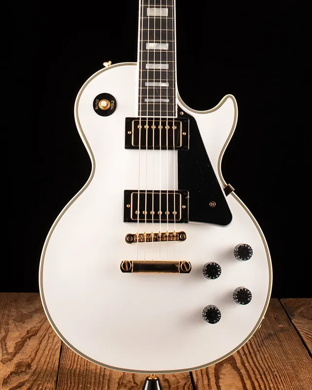Epiphone Les Paul Custom - Alpine White Fast Shipping