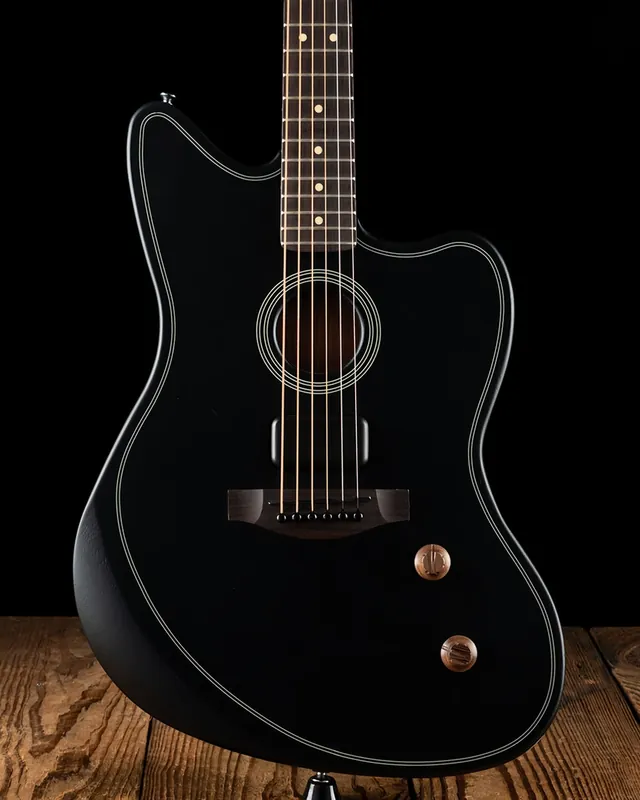 Fender Acoustasonic Standard Jazzmaster - Black Mega Sale