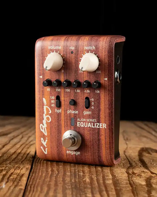 LR Baggs Align Series Equalizer Acoustic Preamp Pedal Premium