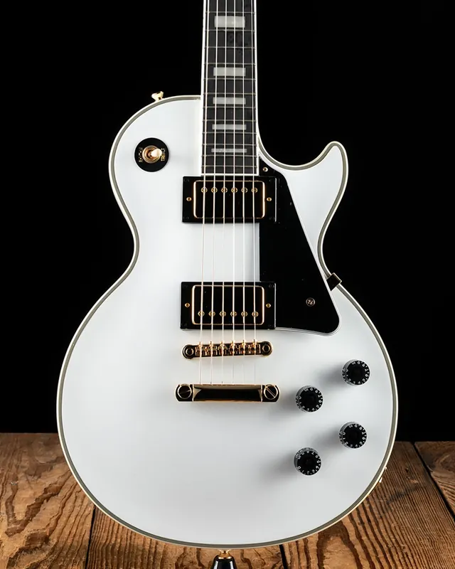 Must Have Epiphone Les Paul Custom - Alpine White