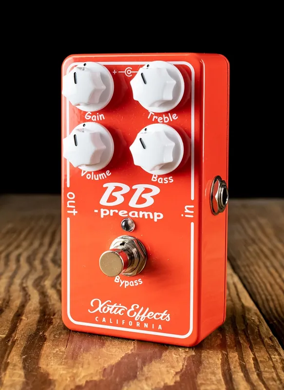 Warranty Included Xotic BB Preamp v1.5 Overdrive Pedal