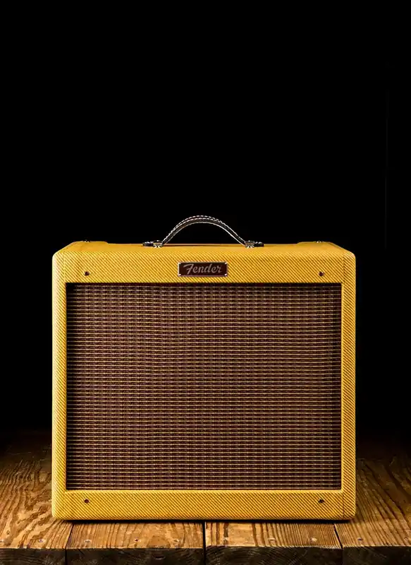 Fender Blues Junior - 15 Watt 1x12" Guitar Combo - Lacquered Tweed Time-Limited