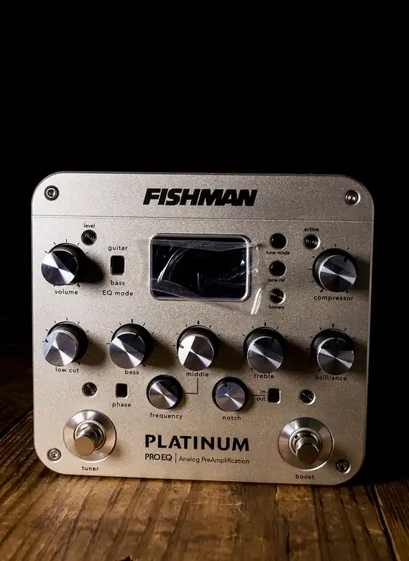 Fishman PRO-PLT-201 Platinum Pro EQ/DI Analog Preamp Genuine