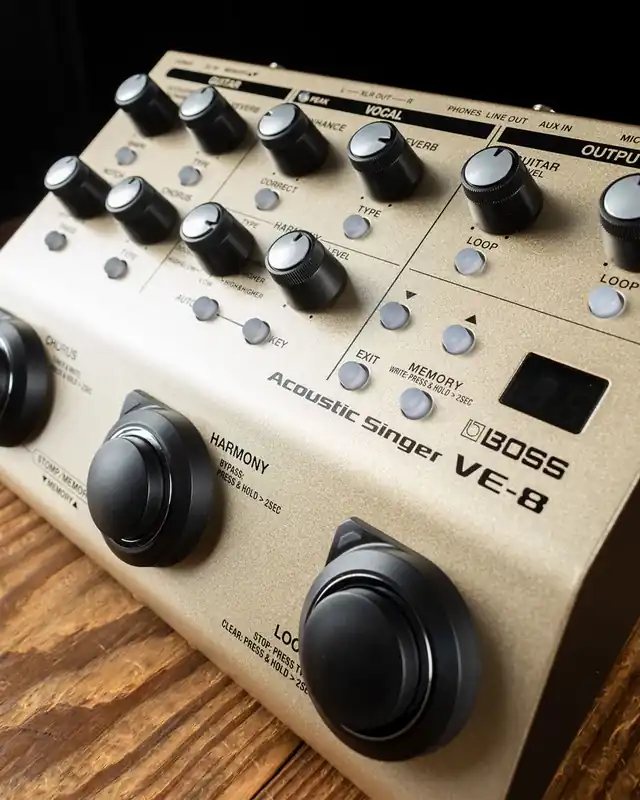 Bulk Order BOSS VE-8 Acoustic Singer Pedal