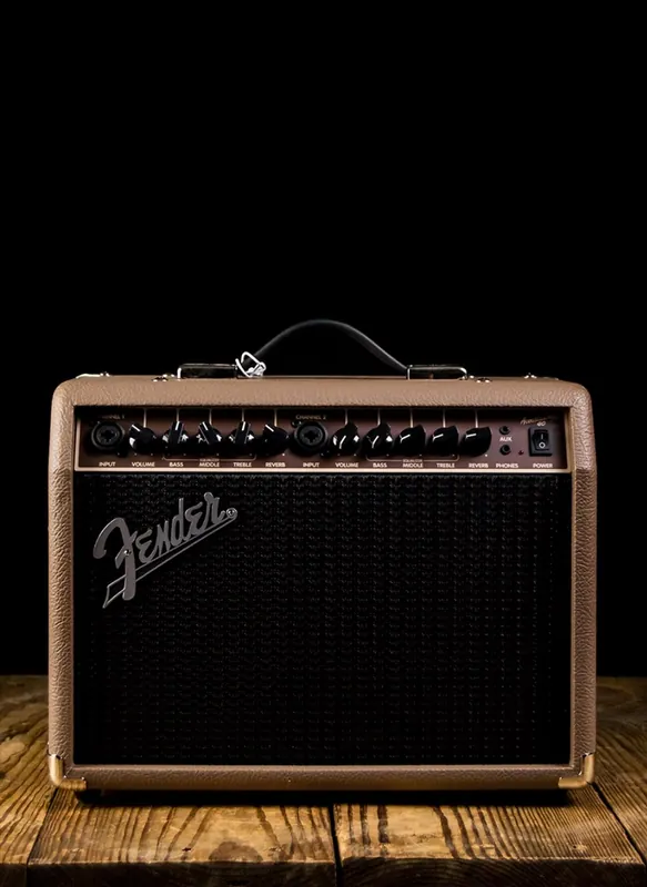 Cheap Fender Acoustasonic 40 - 40 Watt 1x6.5" Acoustic Guitar Combo - Wheat
