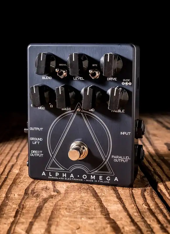 Darkglass Alpha Omega Overdrive Pedal Authentic