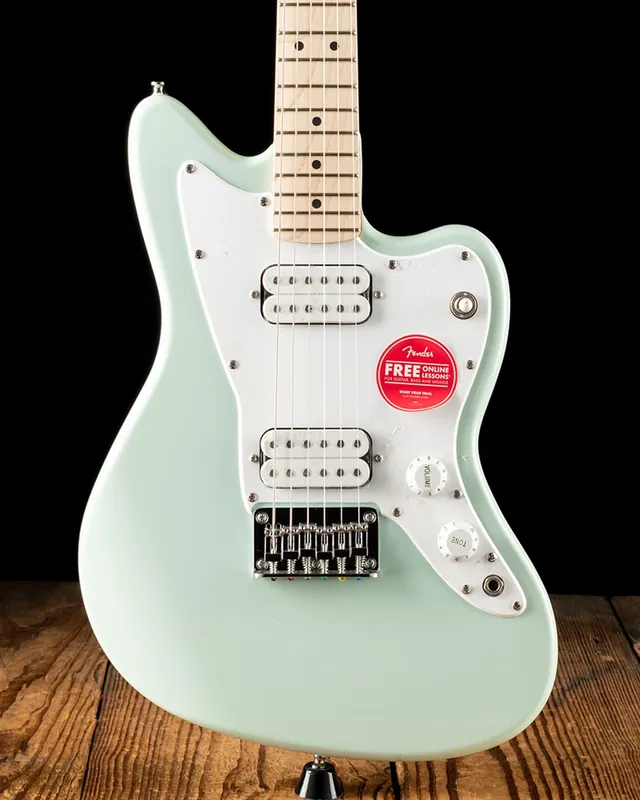 Squier Mini Jazzmaster HH - Surf Green Authentic