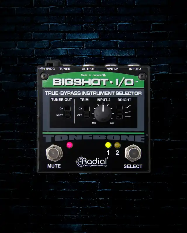 Radial BigShot i/o True Bypass Instrument Selector One Day Deal