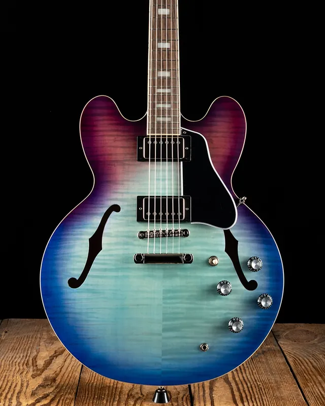 Epiphone ES-335 Figured - Blueberry Burst Direct From Manufacturer