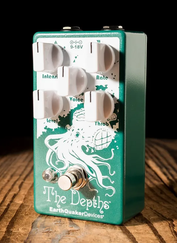 EarthQuaker Devices The Depths V2 Optical Vibe Machine Pedal Top Rated
