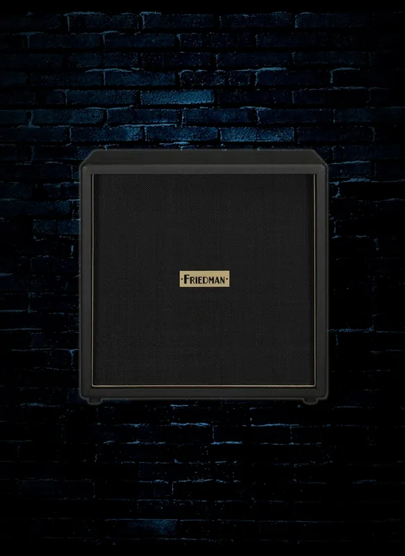 Next Day Delivery Friedman 4x12" Guitar Cabinet - Black
