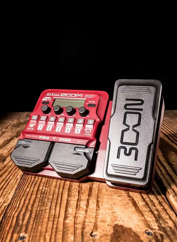 Zoom B1X FOUR Bass Multi-Effects w/Expression Pedal Today Only