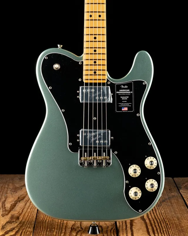 Discount Fender American Professional II Deluxe Telecaster - Mystic Surf Green