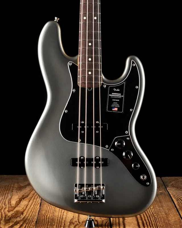 Factory Price Fender American Professional II Jazz Bass - Mercury