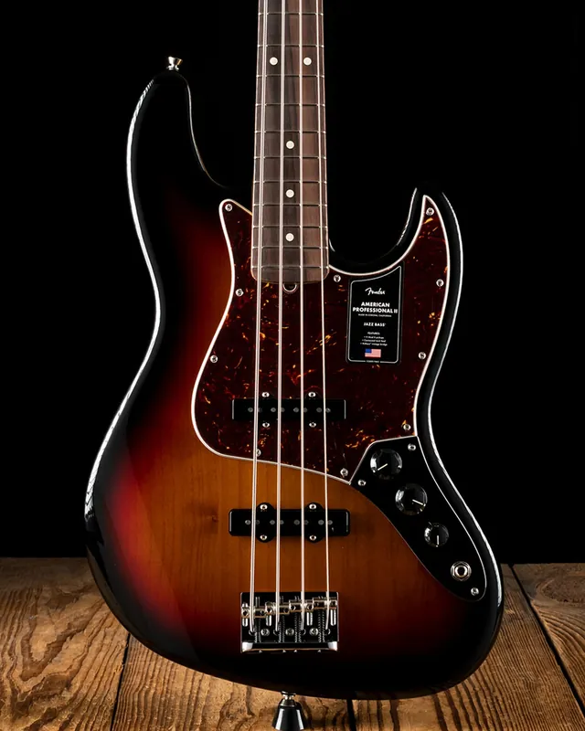 Fender American Professional II Jazz Bass - 3-Color Sunburst Exclusive