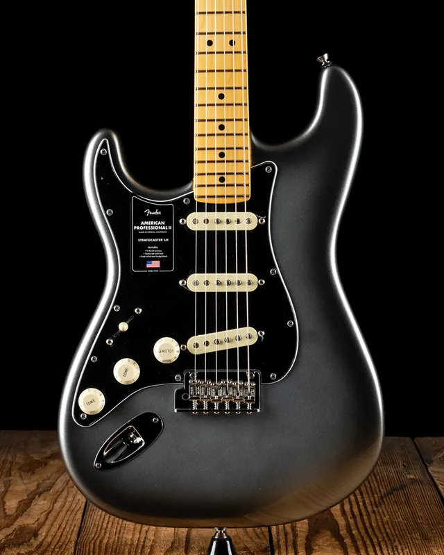 Fender American Professional II Stratocaster (Lefty) - Mercury Reduced Price