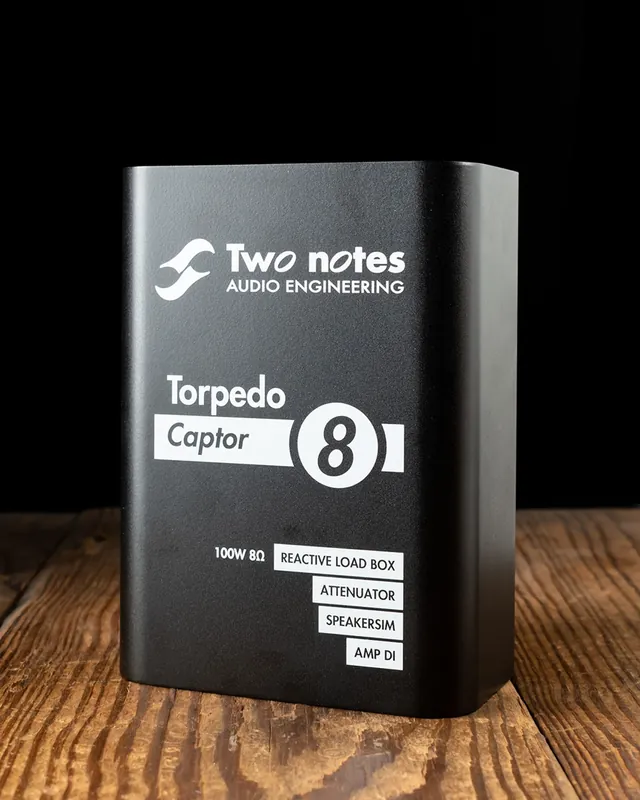Brand New Two Notes Torpedo Captor Loadbox/DI/Attenuator (8-Ohm)